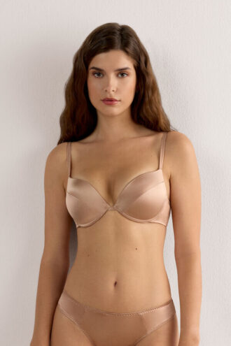 Reggiseno super push-up Simona in seta