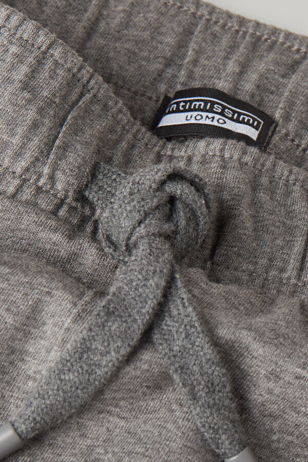 Shorts in cotone con dettaglio a costine Shorts in cotone con dettaglio a costine