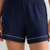 Shorts in modal con bordi a contrasto
