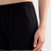 Shorts in modal con bordi a contrasto