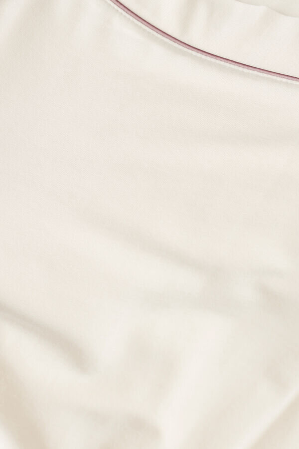 Shorts in modal con bordi a contrasto Shorts in modal con bordi a contrasto