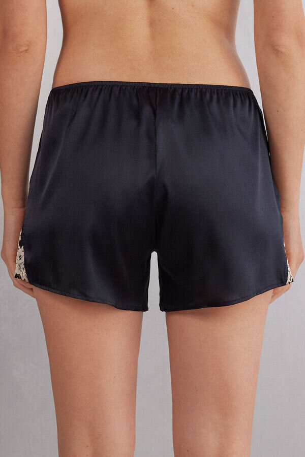 Shorts in seta Pretty Flowers Shorts in seta Pretty Flowers