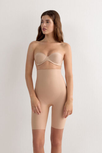 Shorts modellanti in microfibra senza cuciture