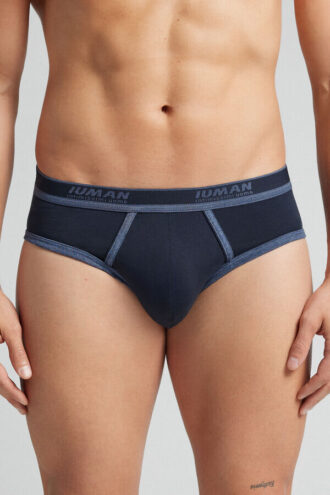 Slip da uomo in cotone superiore con logo