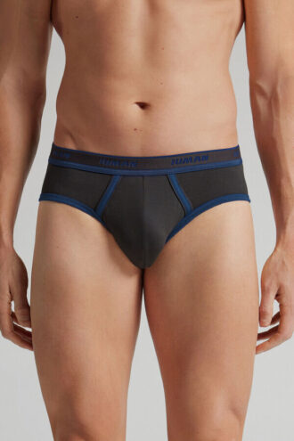Slip da uomo in cotone superiore con logo