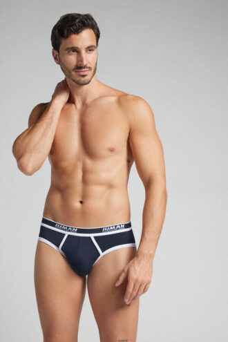 Slip da uomo in cotone superiore con logo