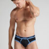 Slip da uomo in cotone superiore con logo