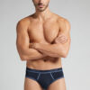 Slip da uomo in cotone superiore con logo Slip da uomo in cotone superiore con logo