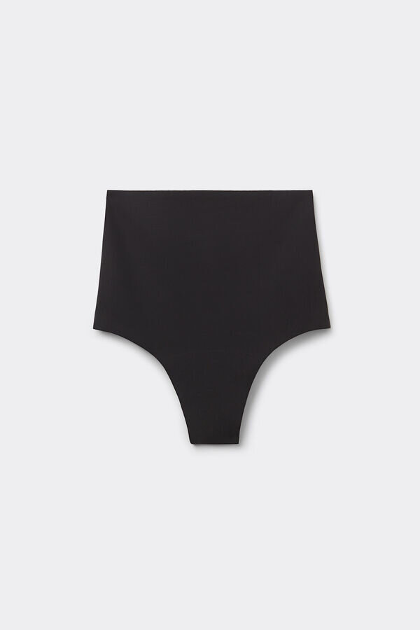 Slip French Knickers in microfibra con bordi grezzi Slip French Knickers in microfibra con bordi grezzi