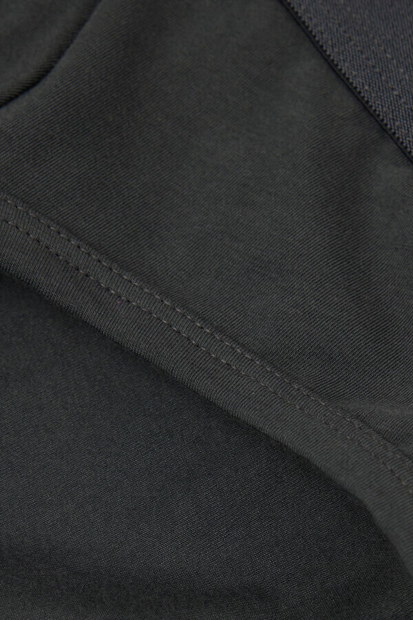 Slip in cotone con elastico a vista Slip in cotone con elastico a vista