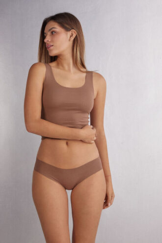 Slip in cotone senza cuciture