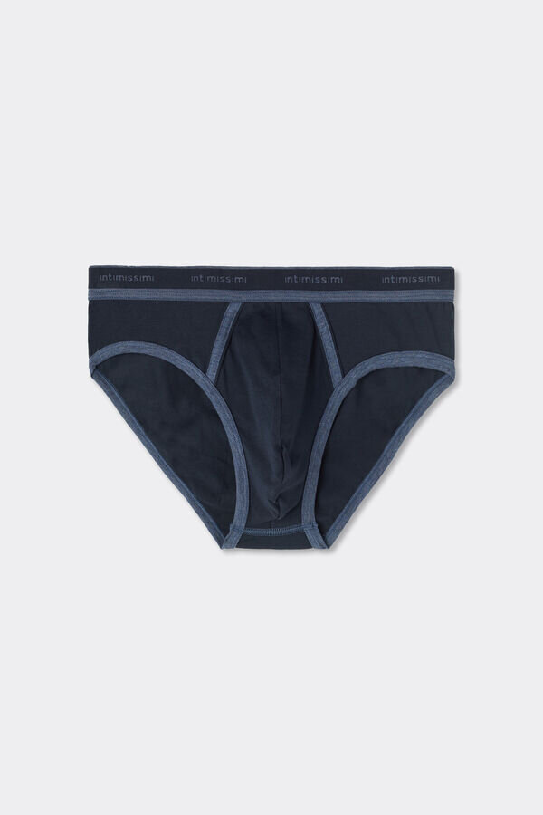 Slip in cotone superiore con logo Slip in cotone superiore con logo