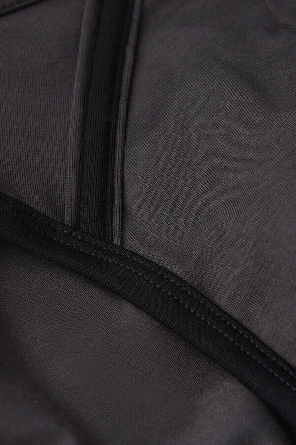 Slip in cotone superiore con logo Slip in cotone superiore con logo