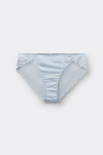 Slip in seta e pizzo Silky Flowers