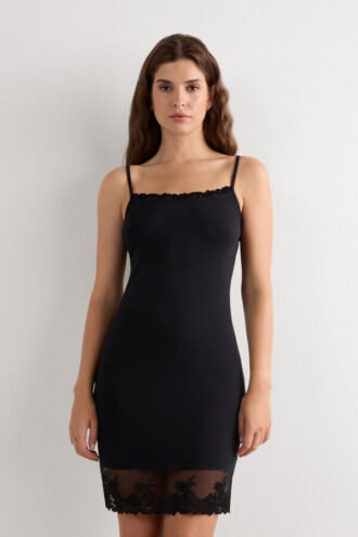 Sottoveste in modal Pretty Flowers