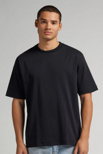T-shirt oversize in cotone interlock