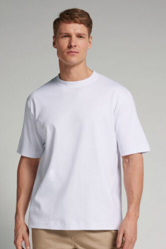 T-shirt oversize in cotone interlock T-shirt oversize in cotone interlock