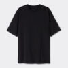 T-shirt oversize in cotone interlock