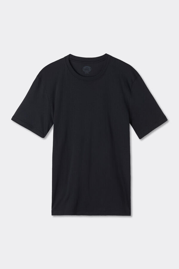 T-shirt regular fit in cotone extrafine superiore T-shirt regular fit in cotone extrafine superiore