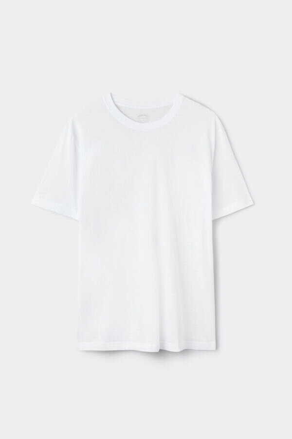 T-shirt regular fit in cotone extrafine superiore T-shirt regular fit in cotone extrafine superiore
