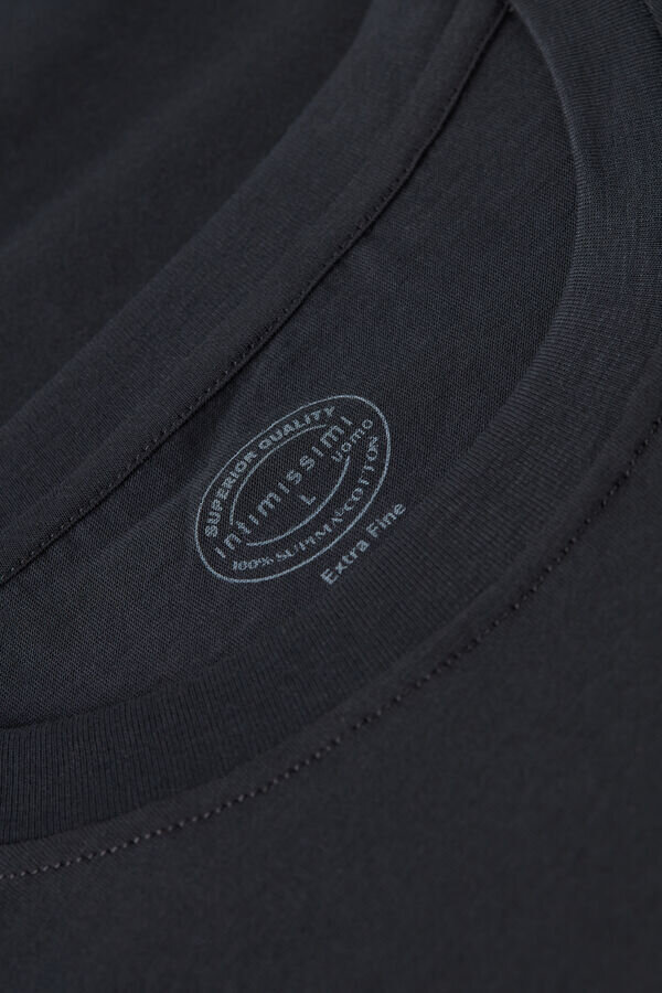 T-shirt regular fit in cotone extrafine superiore T-shirt regular fit in cotone extrafine superiore