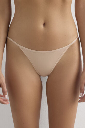 Thong con cinturini in Ultralight Microfiber