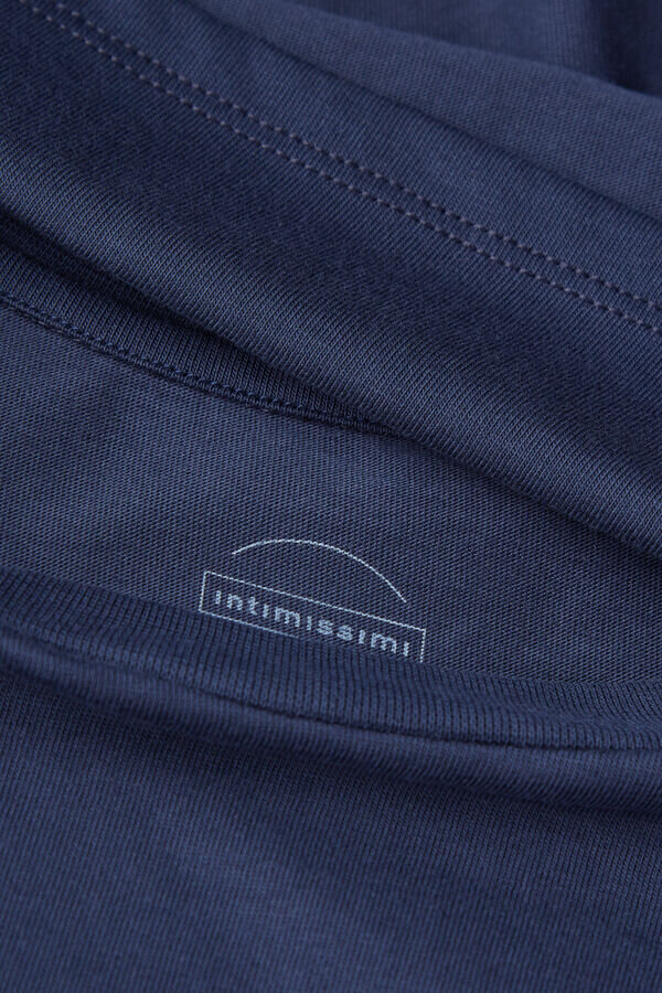 Top a maniche corte in cotone dalla vestibilità squadrata Top a maniche corte in cotone dalla vestibilità squadrata