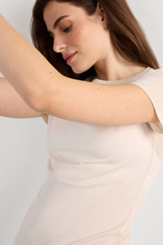 Top a maniche corte in cotone Ultrafresh