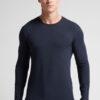 Top a maniche lunghe in modal e cashmere