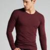 Top a maniche lunghe in modal e cashmere