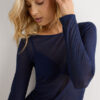 Top a maniche lunghe Ultranatural con cashmere