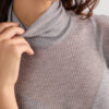 Top con collo alto in Ultranatural con cashmere Top con collo alto in Ultranatural con cashmere