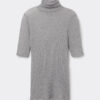 Top con collo alto in Ultranatural con cashmere Top con collo alto in Ultranatural con cashmere