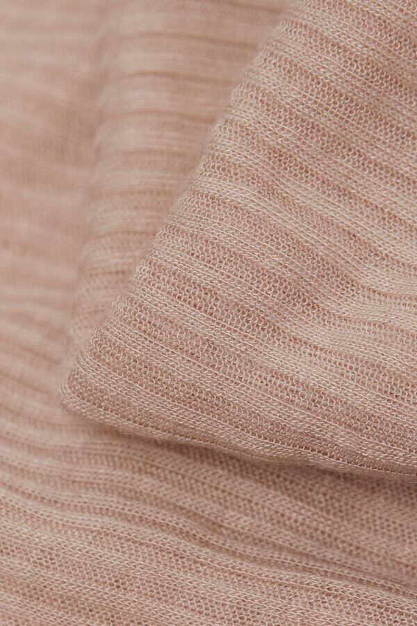 Top con collo alto in Ultranatural con cashmere Top con collo alto in Ultranatural con cashmere