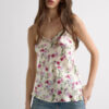 Top in seta con stampa Pretty Flowers Top in seta con stampa Pretty Flowers