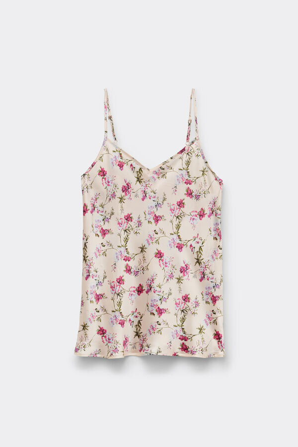 Top in seta con stampa Pretty Flowers Top in seta con stampa Pretty Flowers