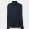 Top ultraleggero con collo alto in modal e cashmere Top ultraleggero con collo alto in modal e cashmere