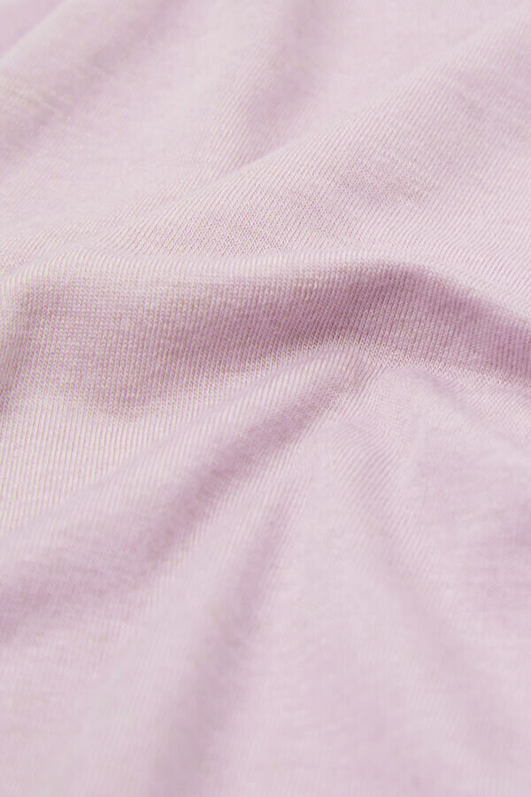 Top ultraleggero con collo alto in modal e cashmere Top ultraleggero con collo alto in modal e cashmere