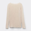 Top ultraleggero in modal e cashmere con scollo a barchetta Top ultraleggero in modal e cashmere con scollo a barchetta